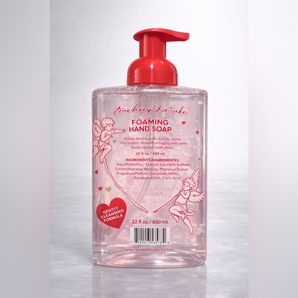 XOXO Strawberry Shortcake Foaming Hand Soap 22 Fl oz  – Valentine’s Edition - Picture 3 of 3